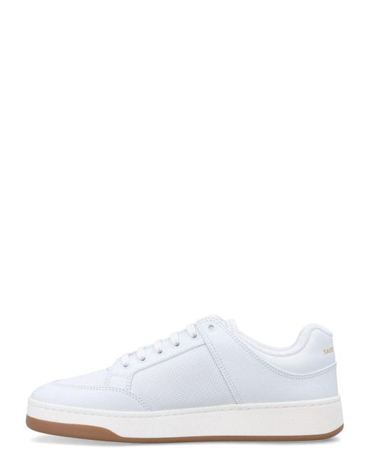Saint Laurent White Sl 61 Sneakers for men
