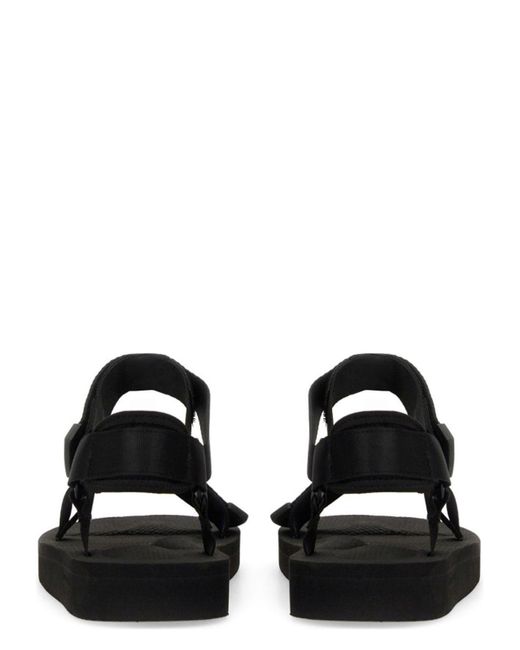 Palm Angels Black X Suicoke Depa Sandals for men