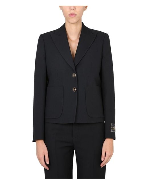 Gucci Black Giacca Monopetto