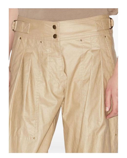 Isabel Marant Natural Camel Fidji Pants