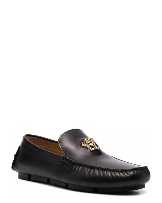 Versace Black Scarpe Stringate