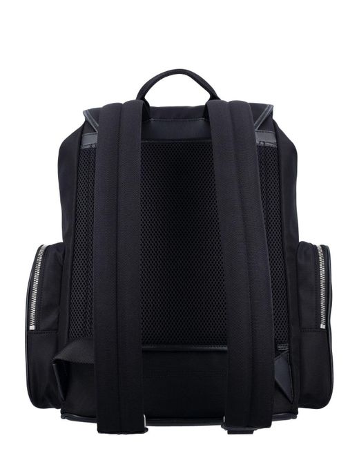 Bally Black Code Explorer Backpack for men
