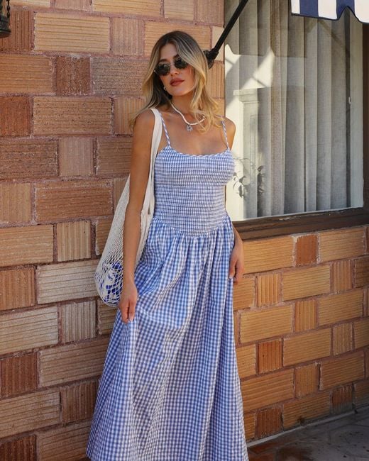LSPACE Blue Misha Midi