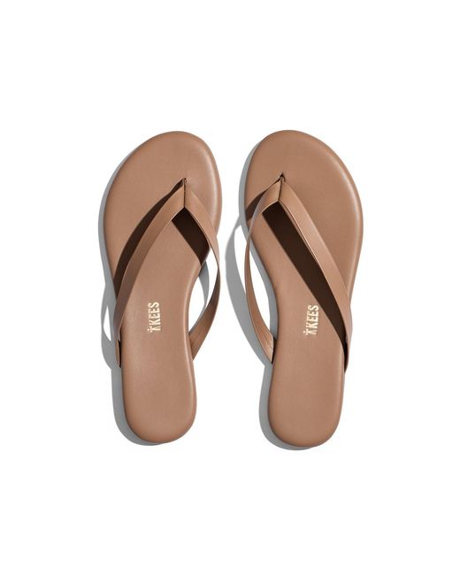 TKEES Natural Boyfriend Sandals
