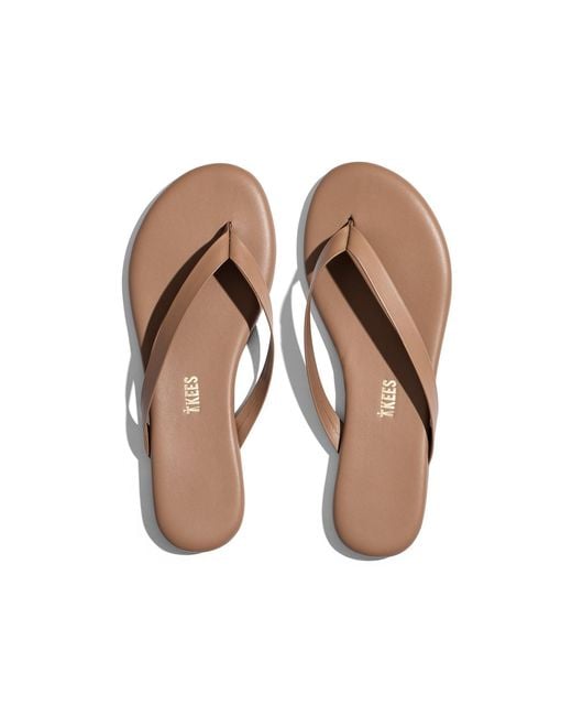 TKEES Natural Boyfriend Sandals