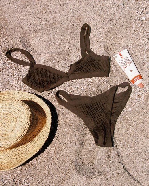 LSPACE Natural Mackenzie Bikini Bottom