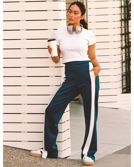 LSPACE Blue Back To Back Pant