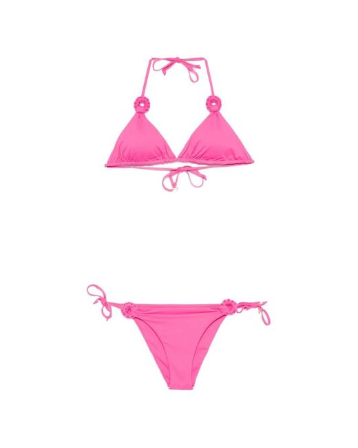 Fisico Pink Azalea Bikini Set
