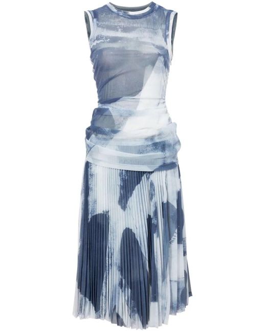 Zoe Dress di Proenza Schouler in Blue