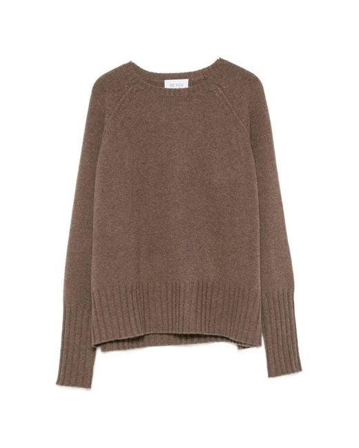 Be You Brown Cashmere Sweater