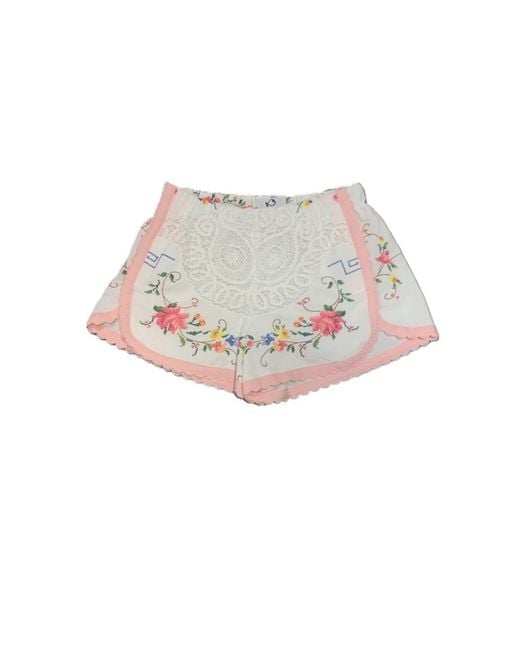 ORSINA White Shorts One Of A Kind