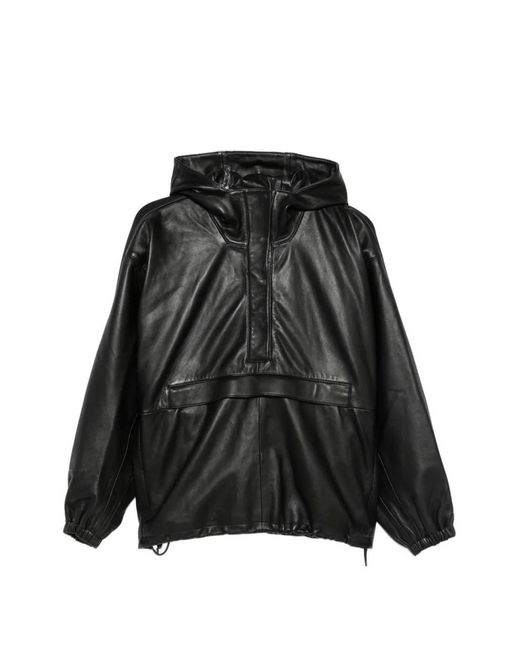 Rohe Black Leather Blouson