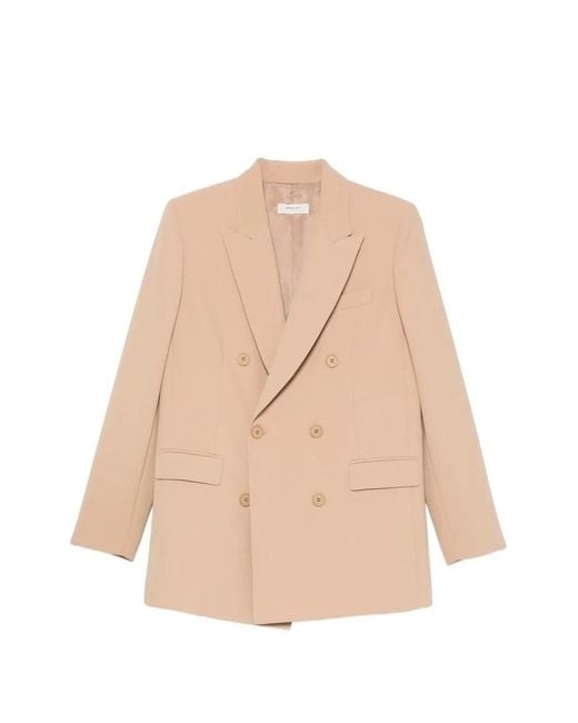 NINA 14.7 Natural Double Breasted Jacket