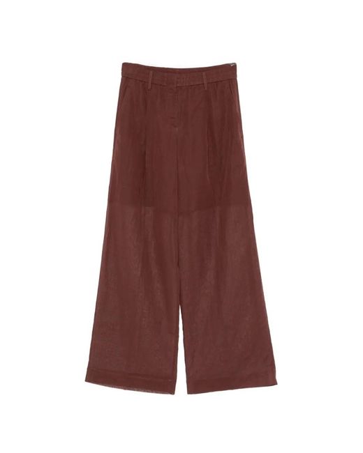 Brunello Cucinelli Purple Transparent Trousers