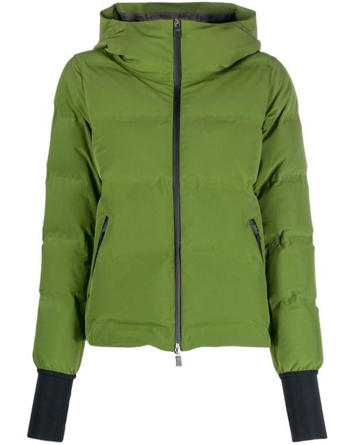 Herno Laminar New Impact Cape in Green - Save 36% | Lyst
