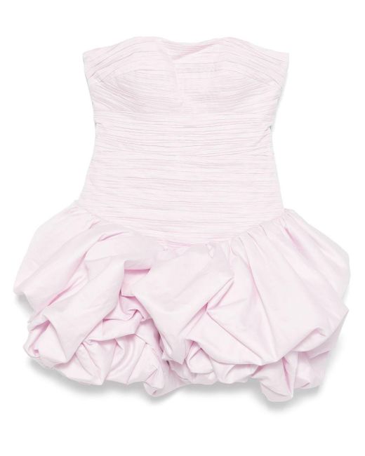 Aje. Pink Violette Mini Dress