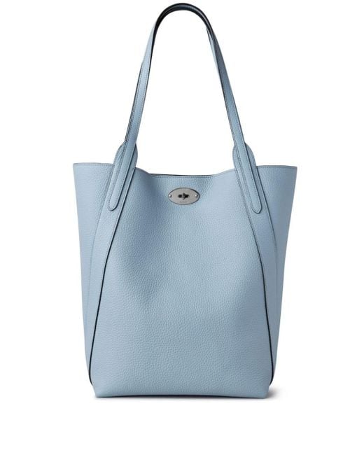 North South Bayswater Tote di Mulberry in Blue