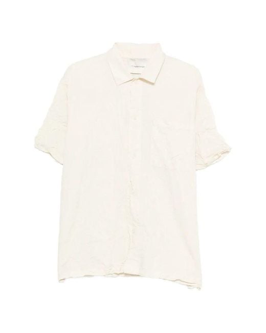 GONGDID DESIGN White Oversize Shirt
