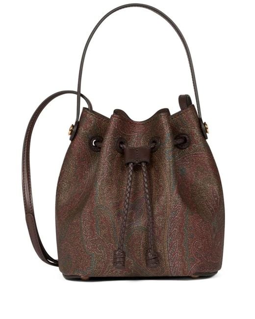 Etro Brown Arnica Mini Bucket