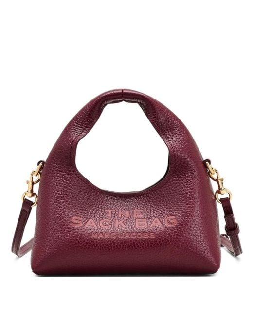 Sack Micro Marc Jacobs The Micro Crossbody Sack Bag in Purple | Lyst UK