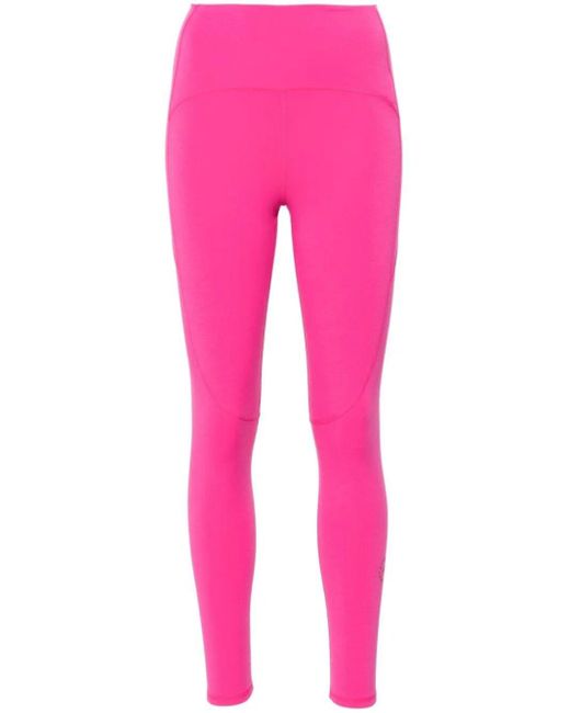 Leggings con stampa di Adidas By Stella McCartney in Pink