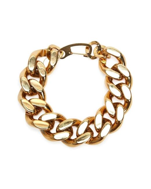 Carolina Herrera Chain Necklace in Metallic | Lyst