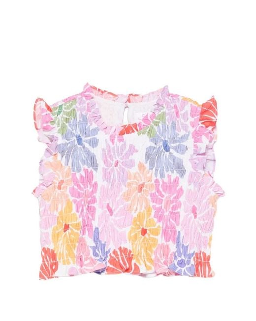 Sundress Pink Malone Top