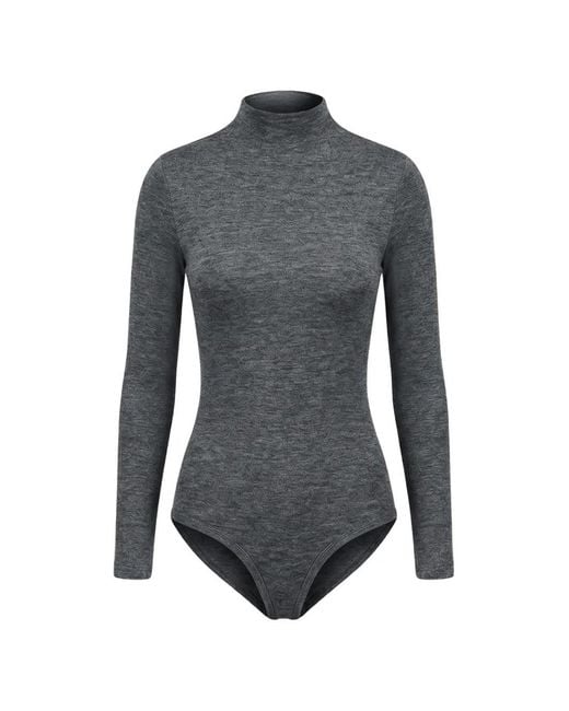 Jil Sander Gray Long Sleeve Body