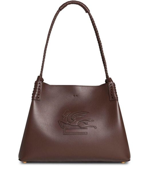 Borsa Tote Libra Piccola-Donna di Etro in Brown