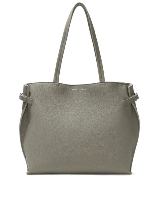Proenza Schouler Gray Days Tote In Pebbled Calf