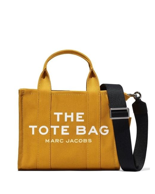 Marc Jacobs Metallic Mini The Tote Canvas Tote Bag