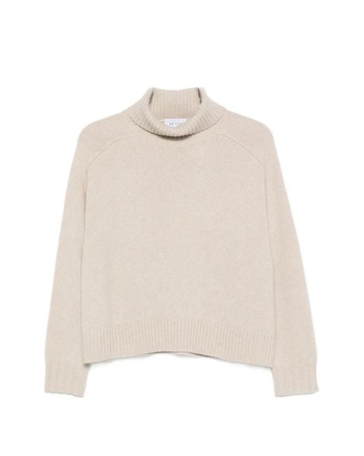 Be You White High Neck Sweater