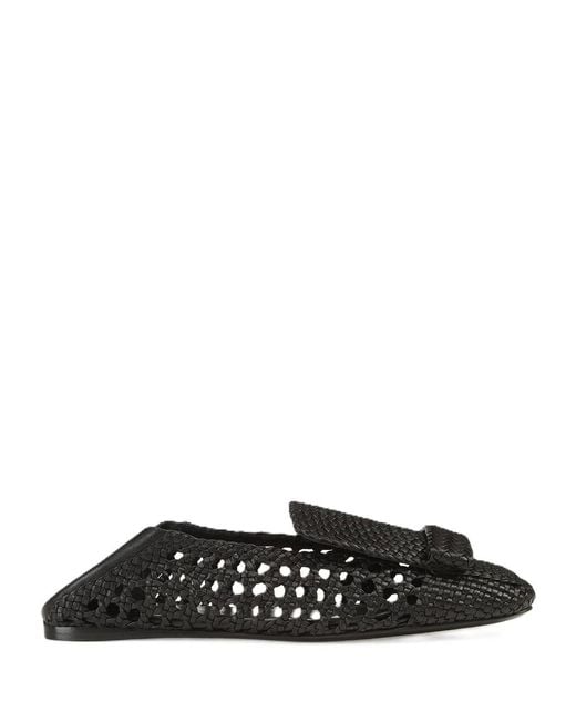 Sergio Rossi Black Sr1 Braid Slipper