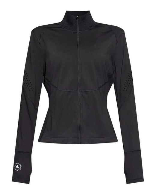Adidas By Stella McCartney Black Track Pantsr Midl