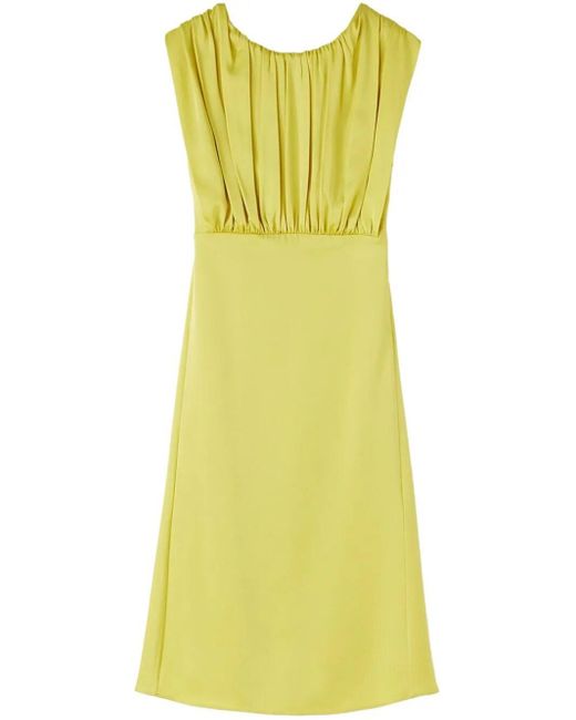 Jil Sander Yellow Dresses