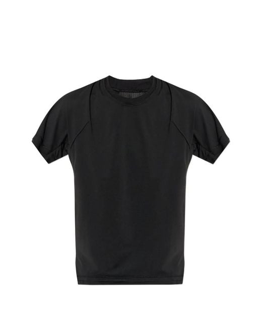 Y-3 Black Short Sleeve Tee