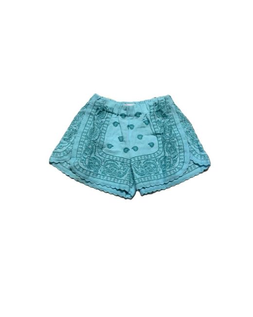 ORSINA Blue Banadana Shorts