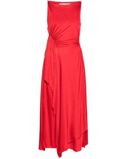 Lanvin Red Jersey Dress