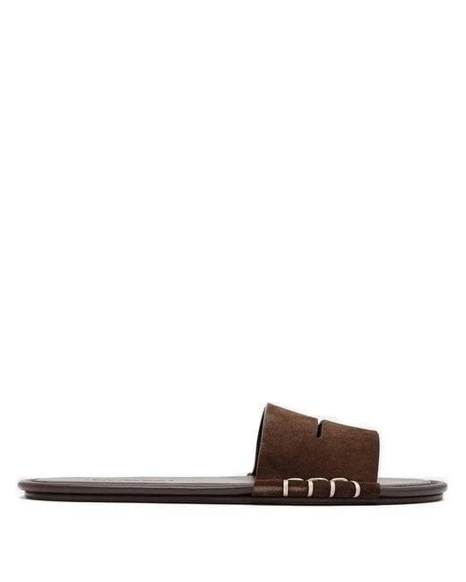 J.W. Anderson White Loafer Slide
