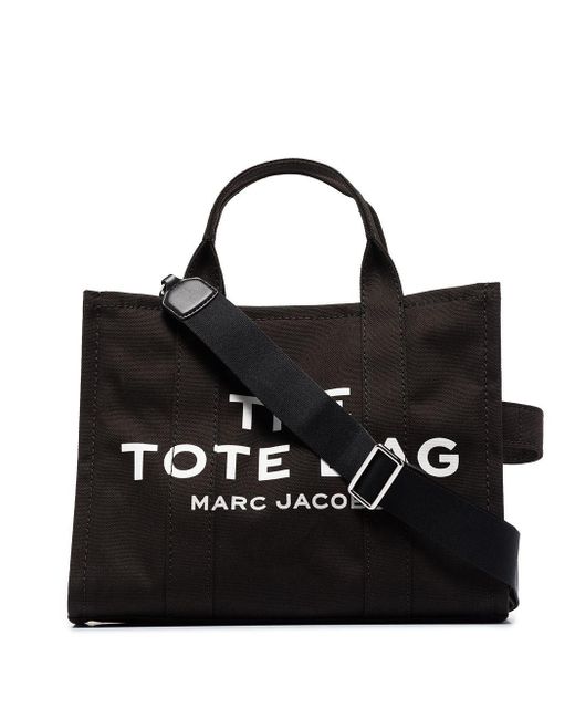 Marc Jacobs The Traveler Canvas Tote Bag in Black | Lyst UK