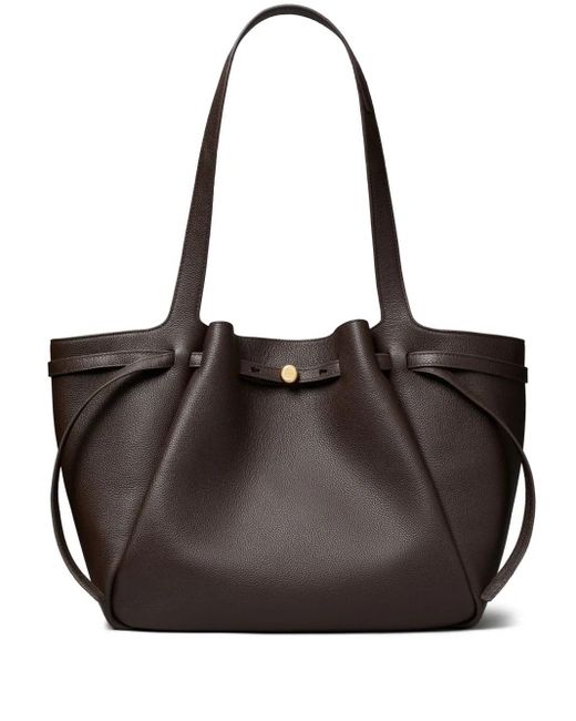 Borsa Tote Romy di Tory Burch in Black