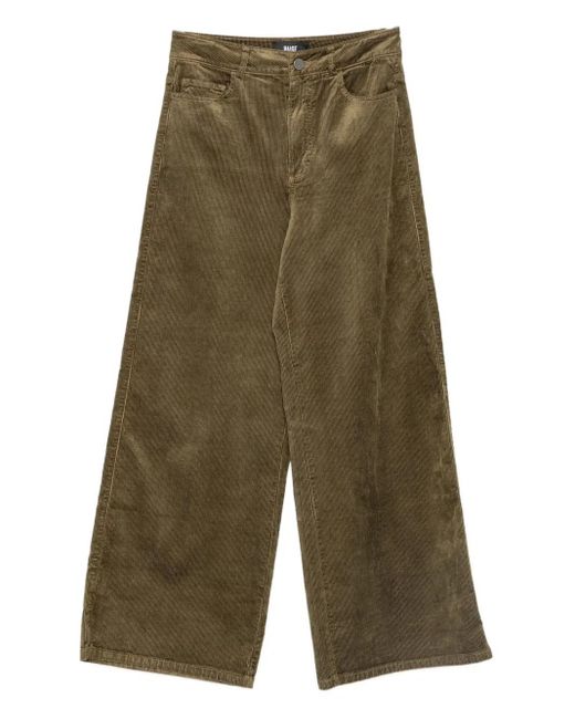 PAIGE Green Corduroy Pants
