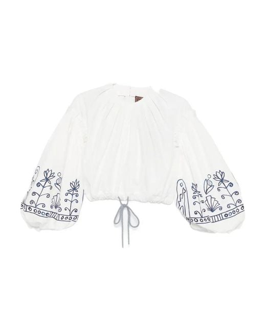 ALÉMAIS White Leela Top