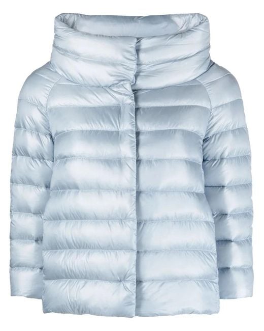 Herno Blue Sofia Quilted Jacket