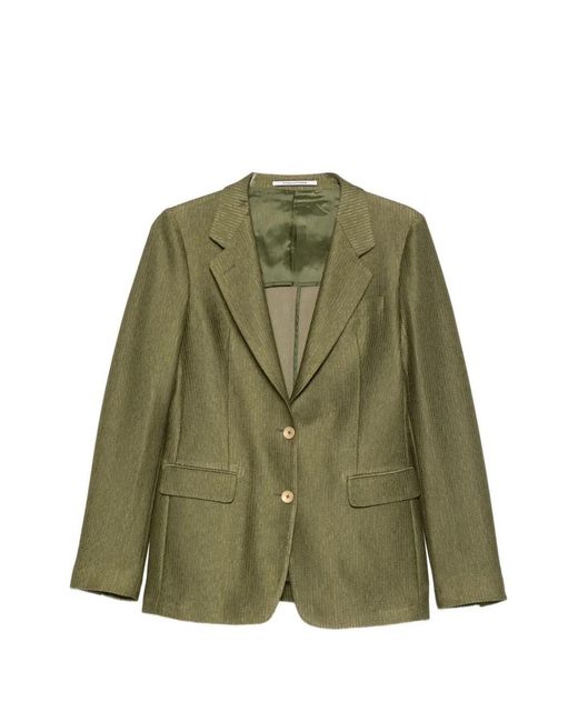 Tagliatore Green Button-Fastening Blazer