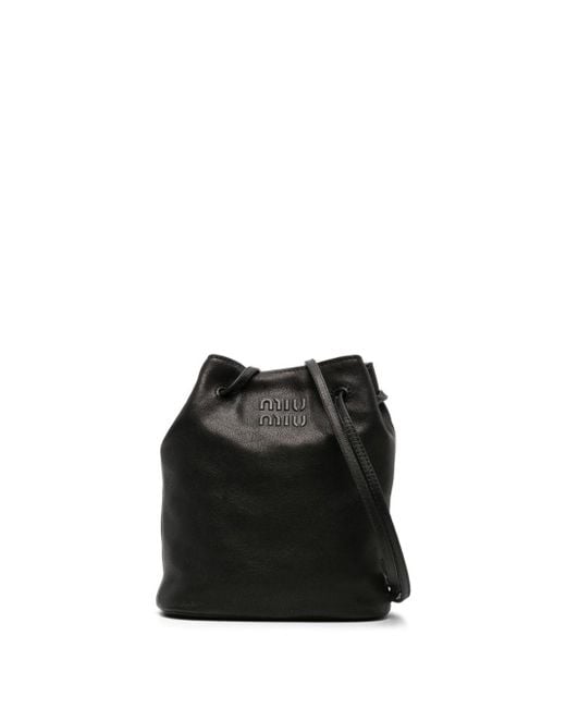 Miu Miu Black Nappa Mini Bag