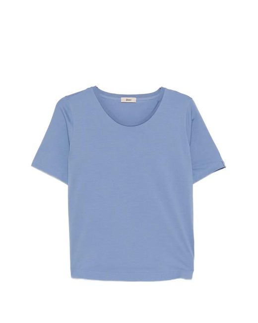 Herno Blue Super Fine Tee