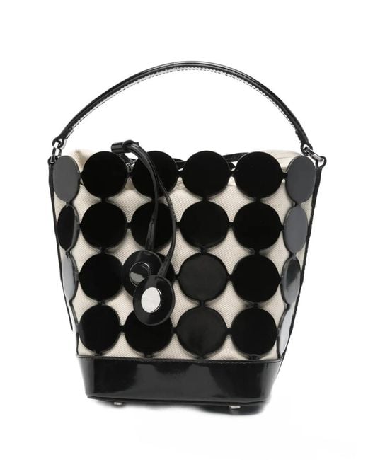 Pierre Hardy Black Bulles Bucket Bag