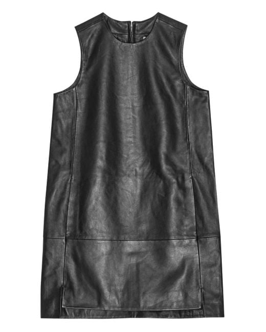 Remain Black Leather Dress
