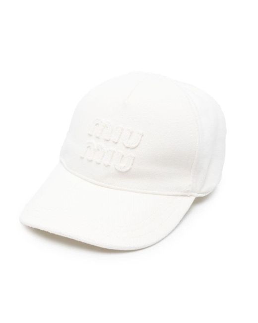Miu Miu White Hats